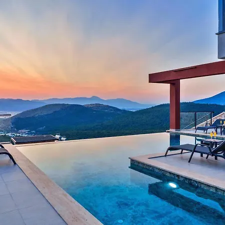 Villa 4 Bedroom Luxury With Private Pool Hot Tub Kalkan
