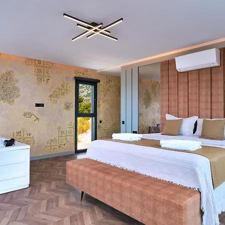 4 Bedroom Luxury With Private Pool Hot Tub Kalkan
